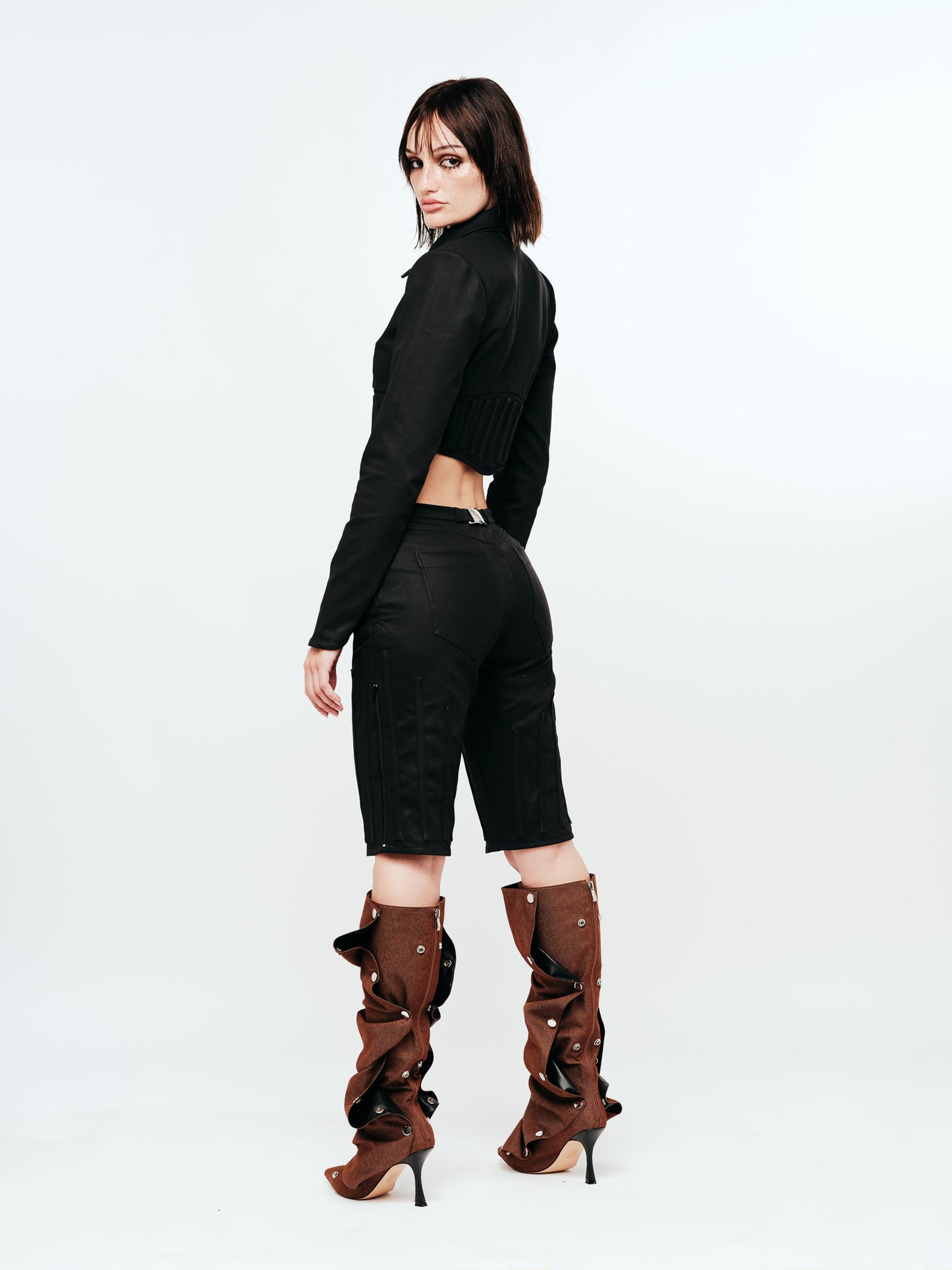 "MOTOSPORT" LONG SHORTS