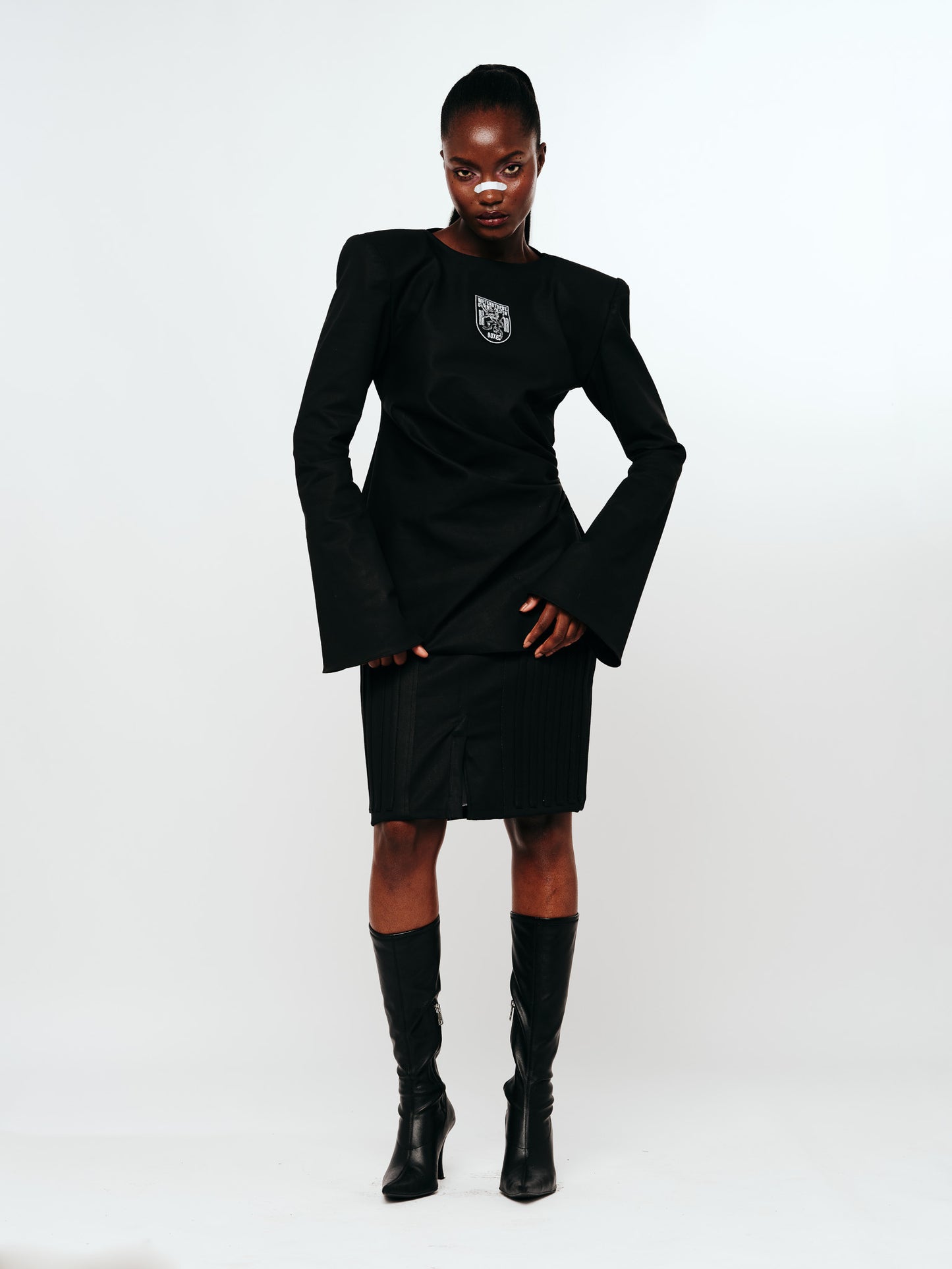 "THE COACH" PLEATED JACKET