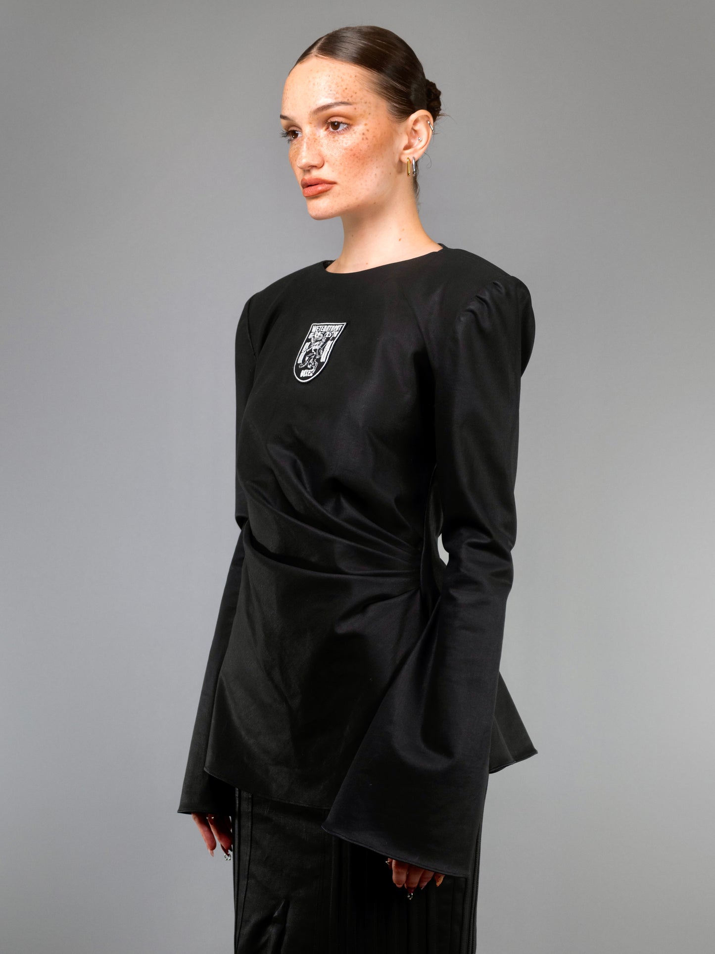 "THE COACH" PLEATED JACKET