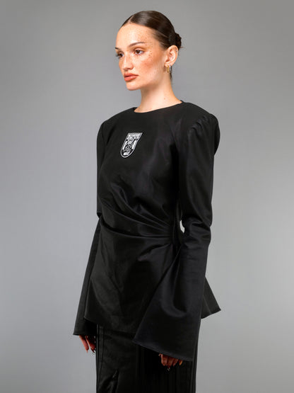 "THE COACH" PLEATED JACKET